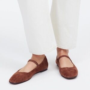 Madewell Brown Suede Flats